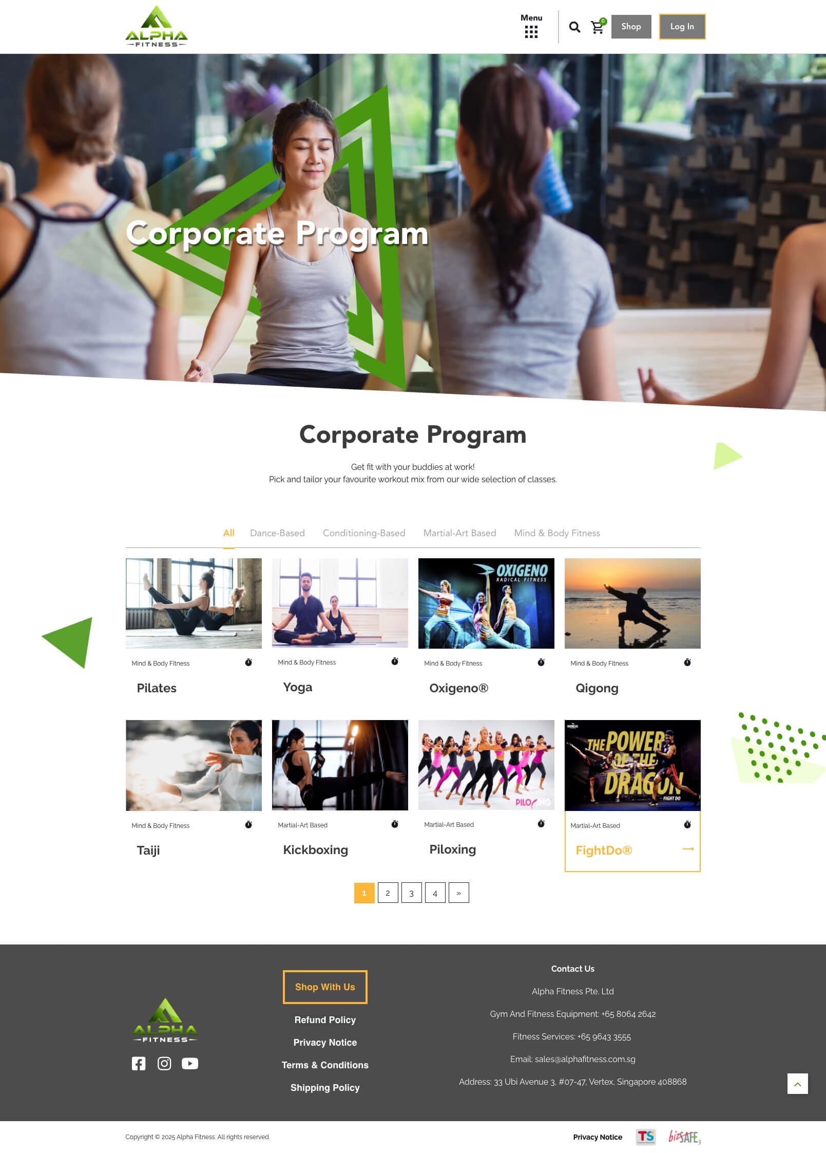 Alpha Fitness - Coporate Program