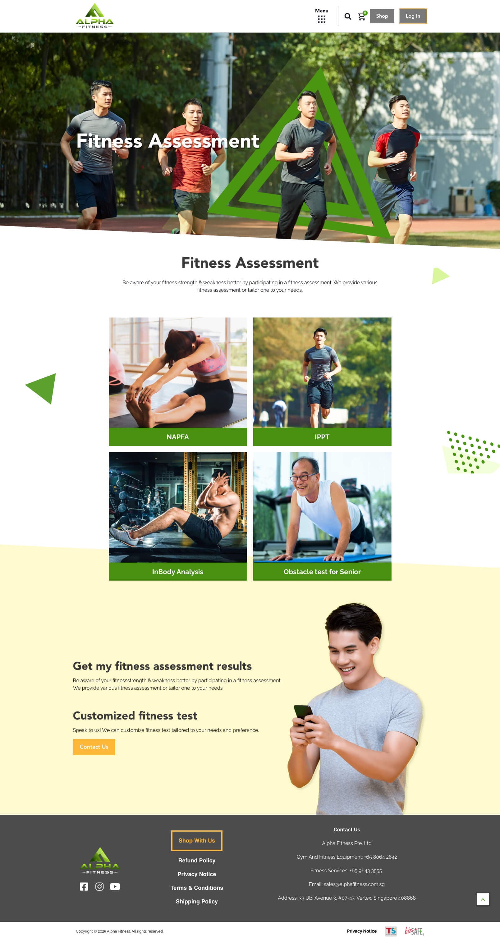 Alpha Fitness - Fitness Assessment