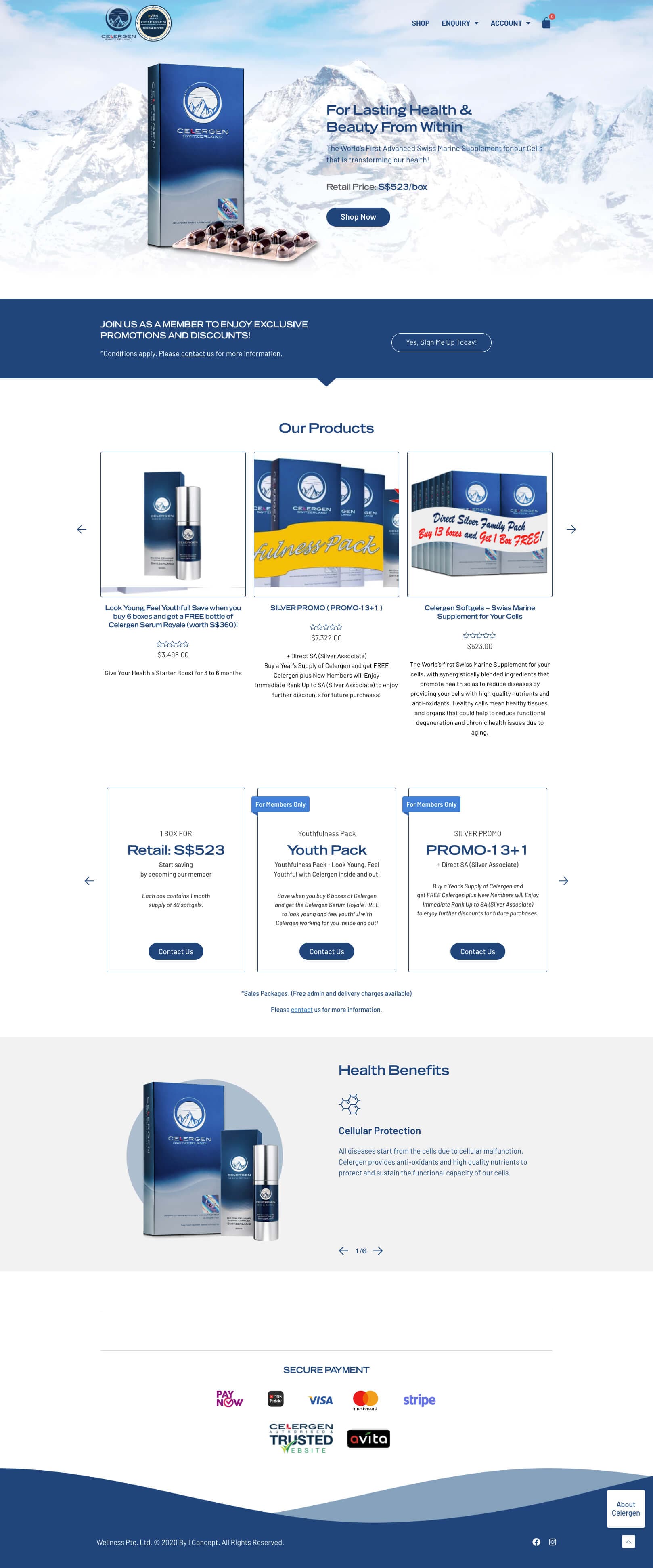 Celergen - Celergen Shop