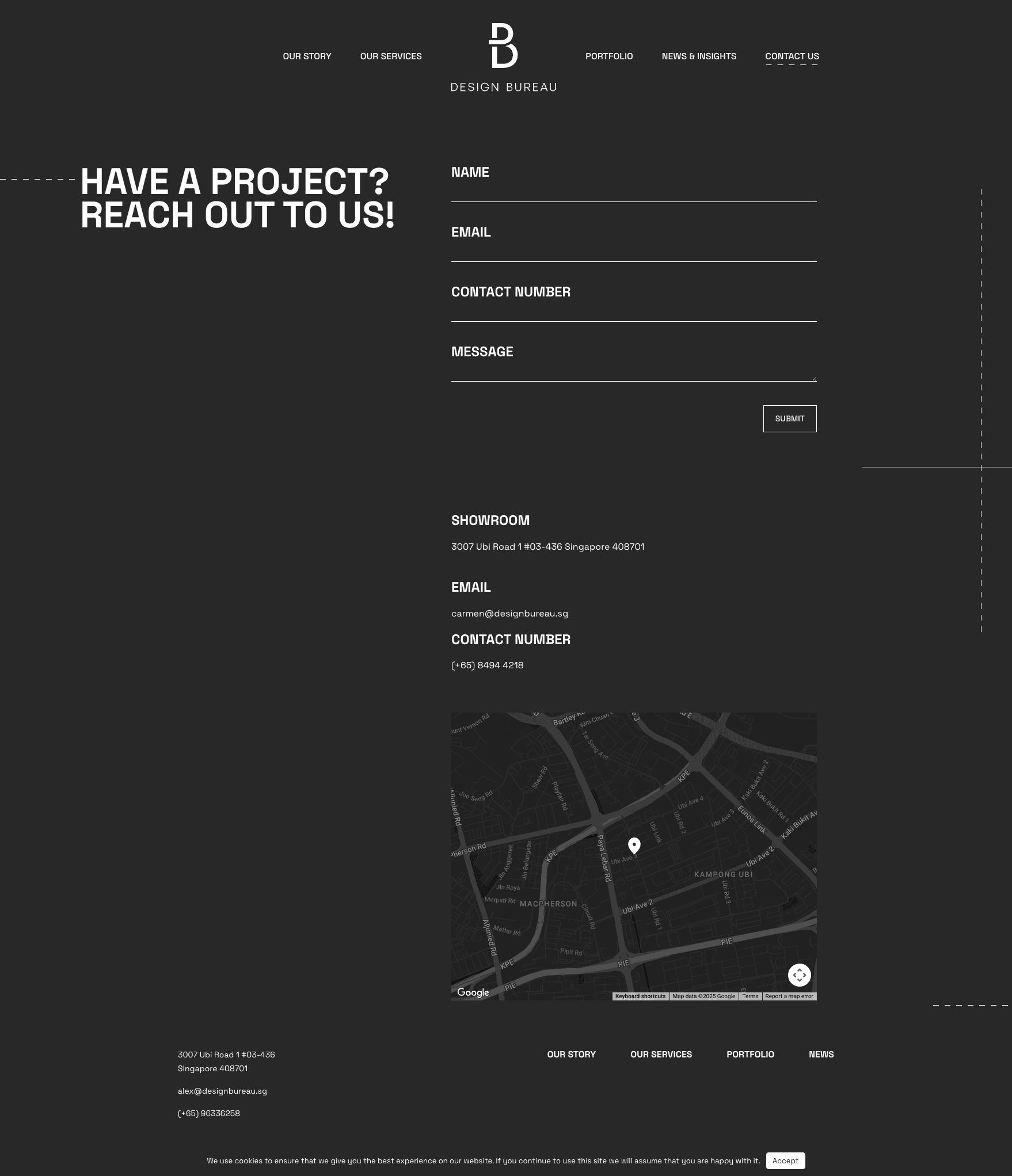 Design Bureau - Contact