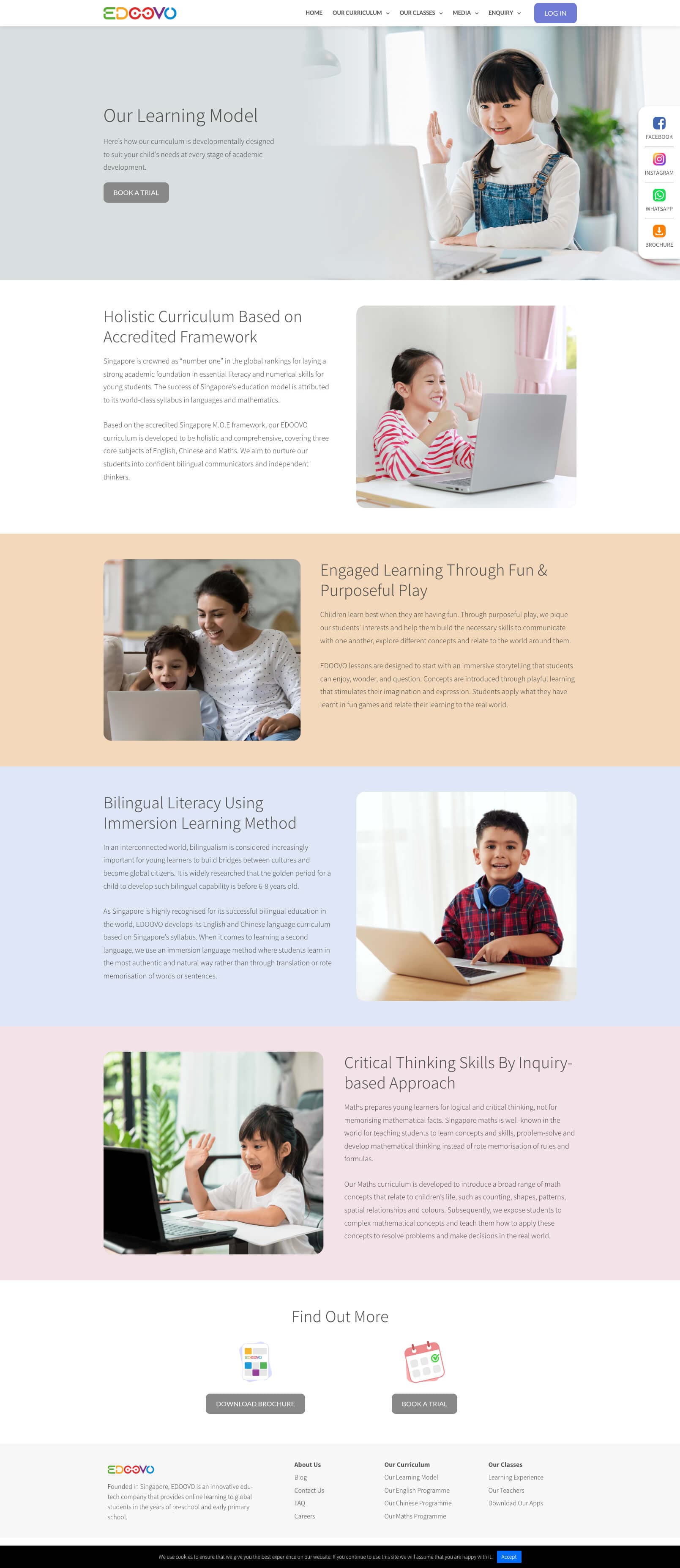 EDOOVO International - Learning Model