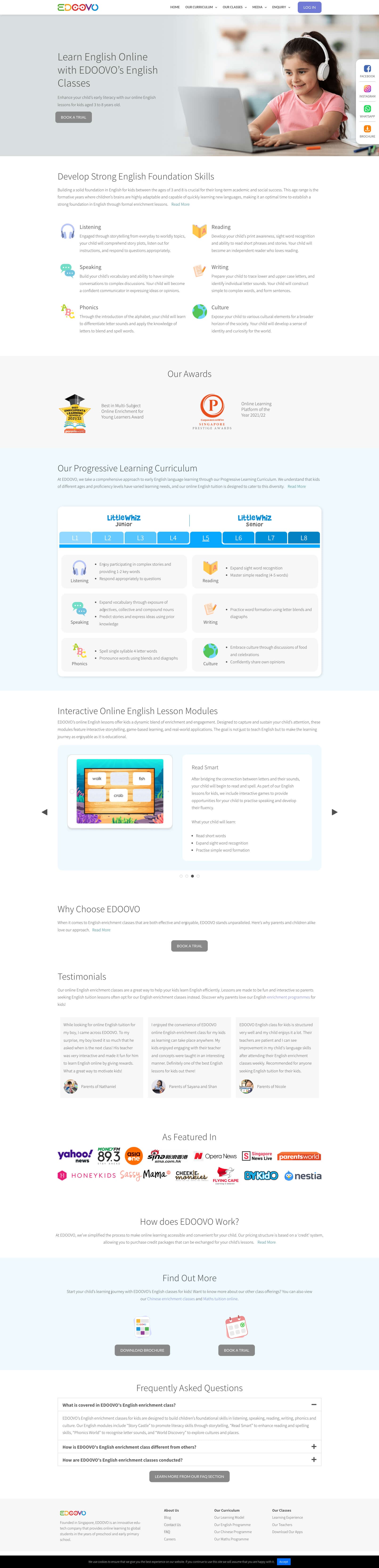 EDOOVO International - English Class