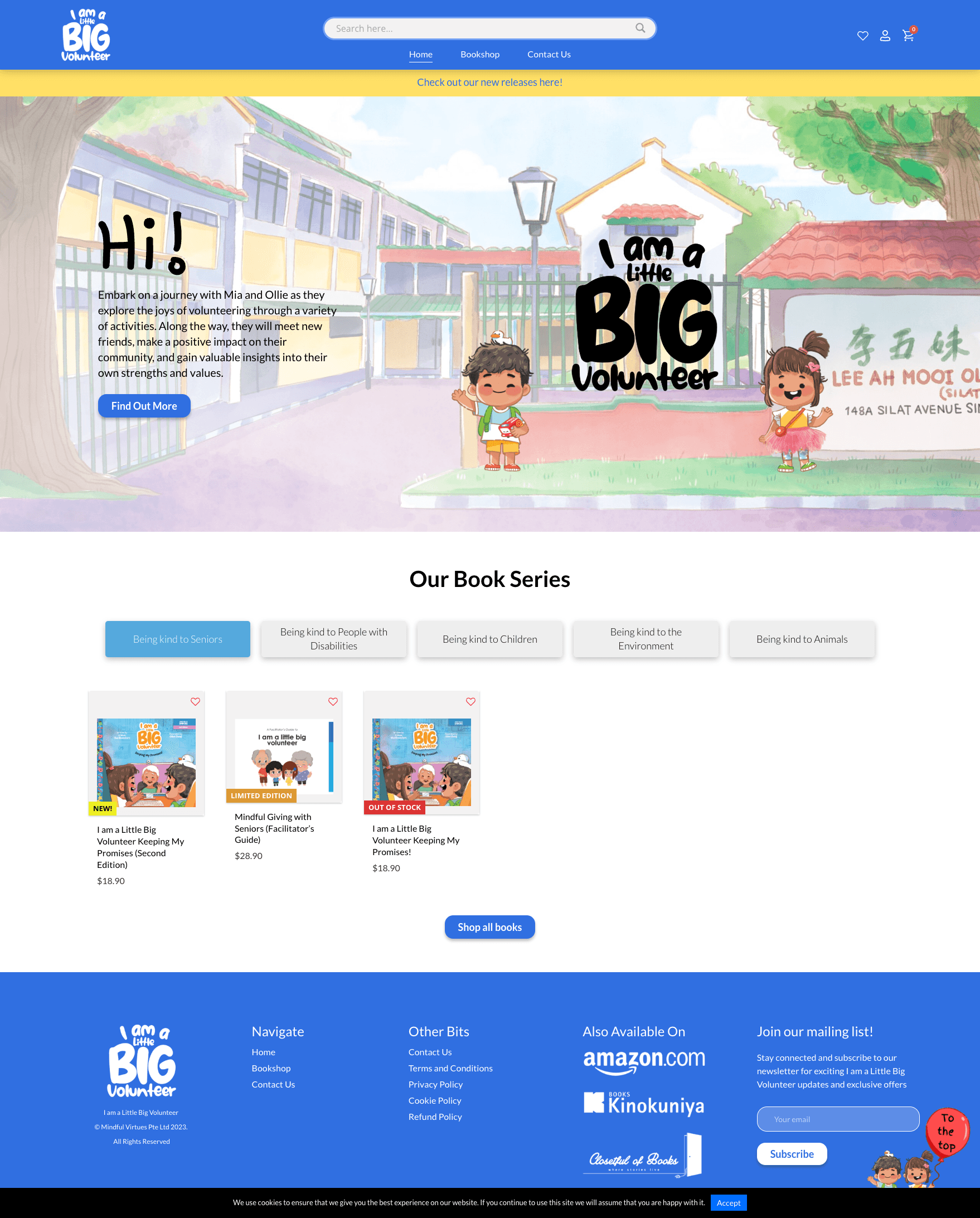 Little BIG Volunteer - Home