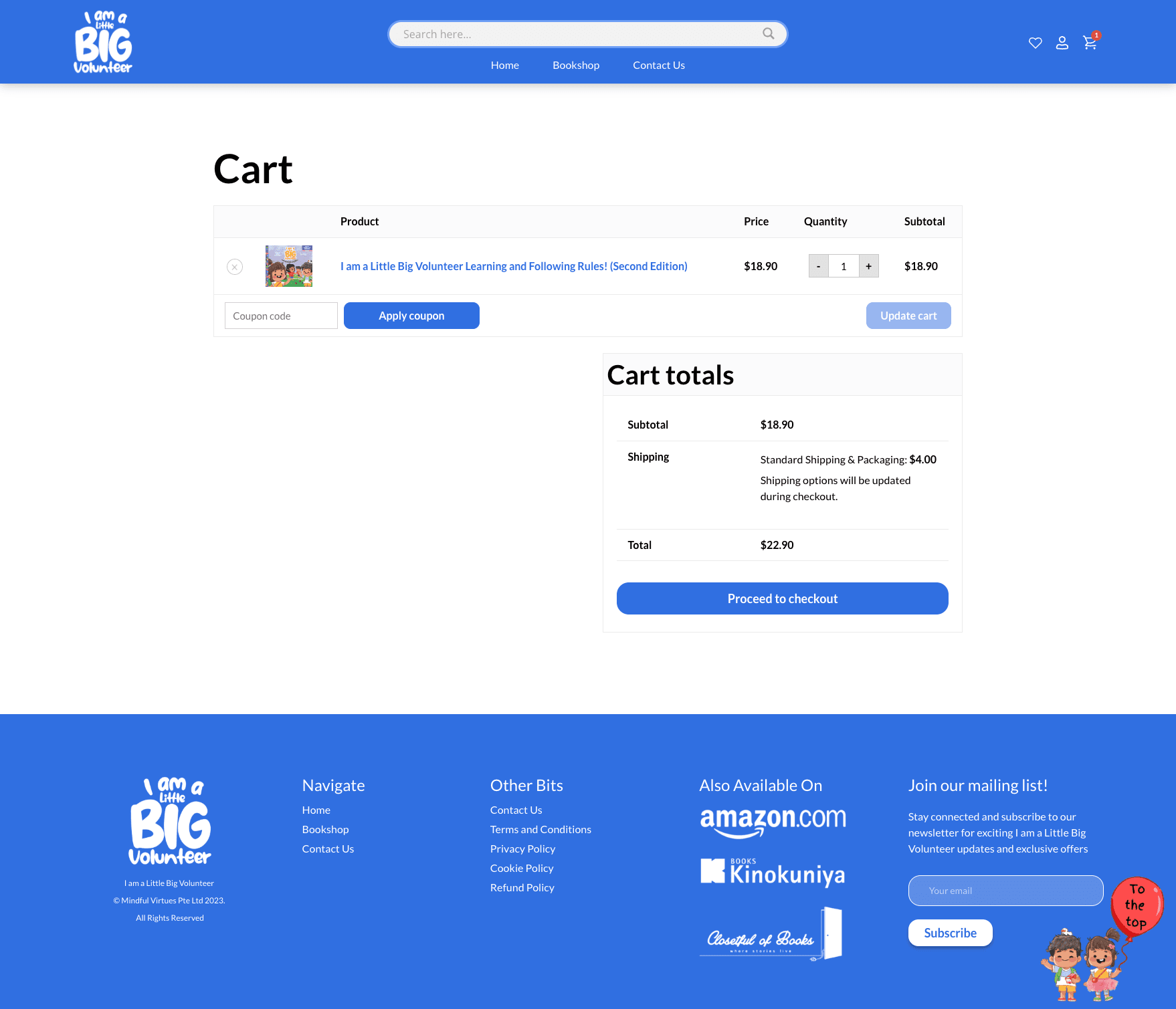 Little BIG Volunteer - Cart