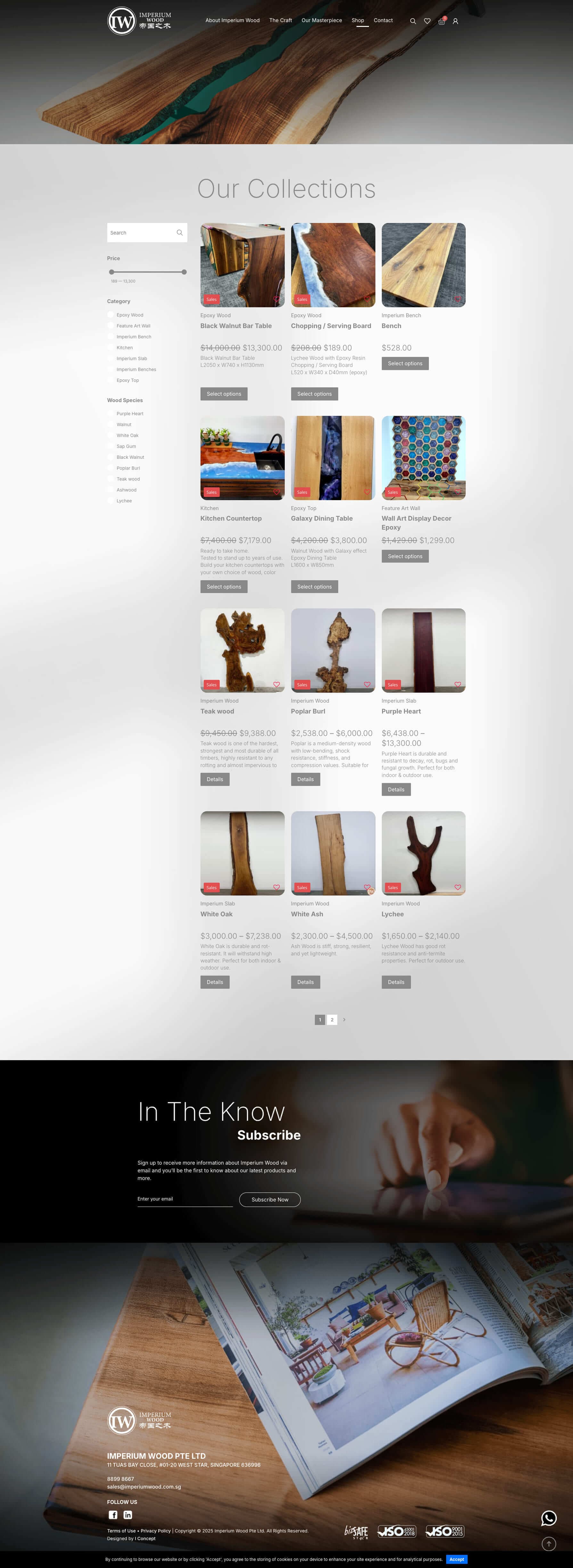 Imperium Wood - Shop Collections