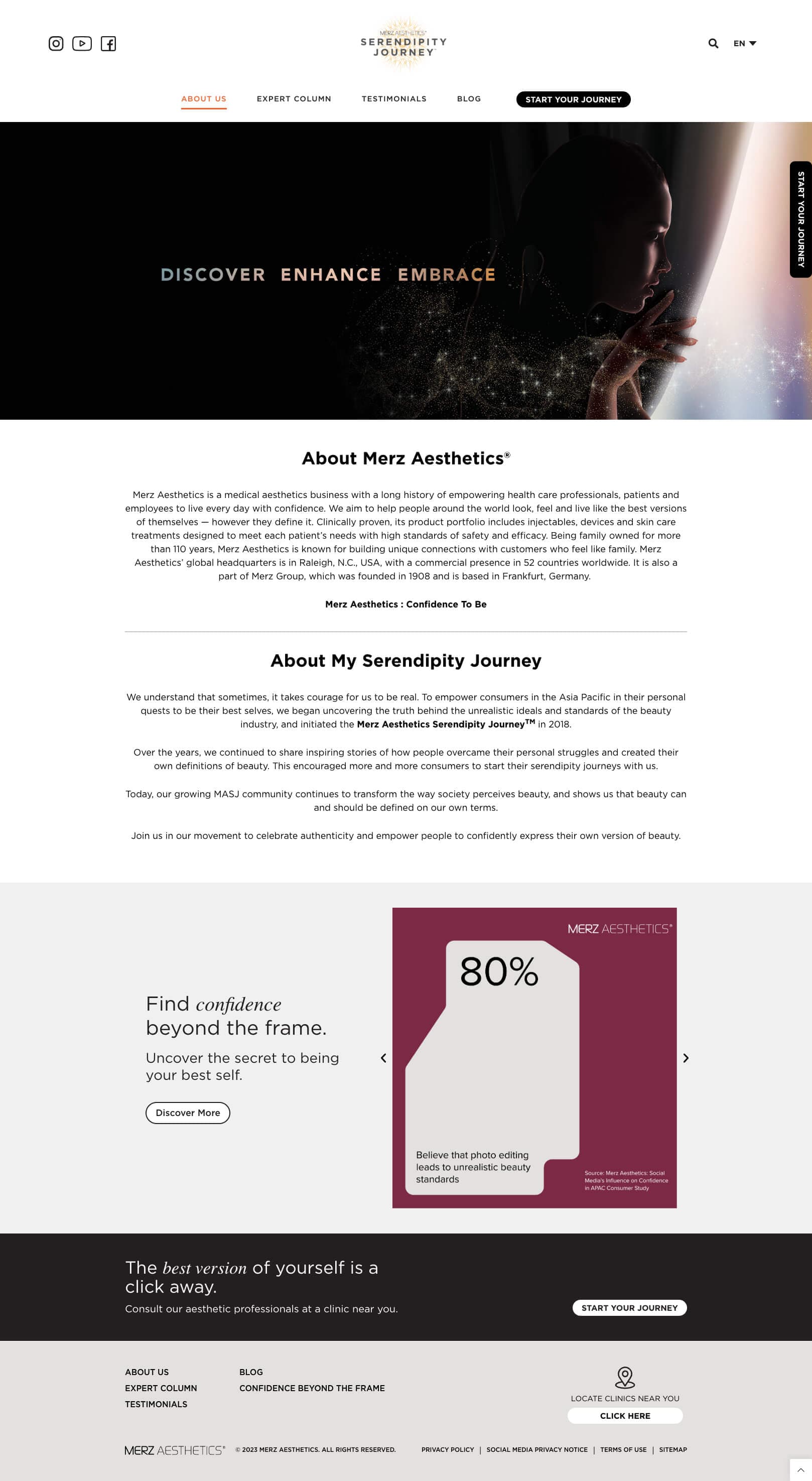 Merz Aesthetics Serendipity Journey - About