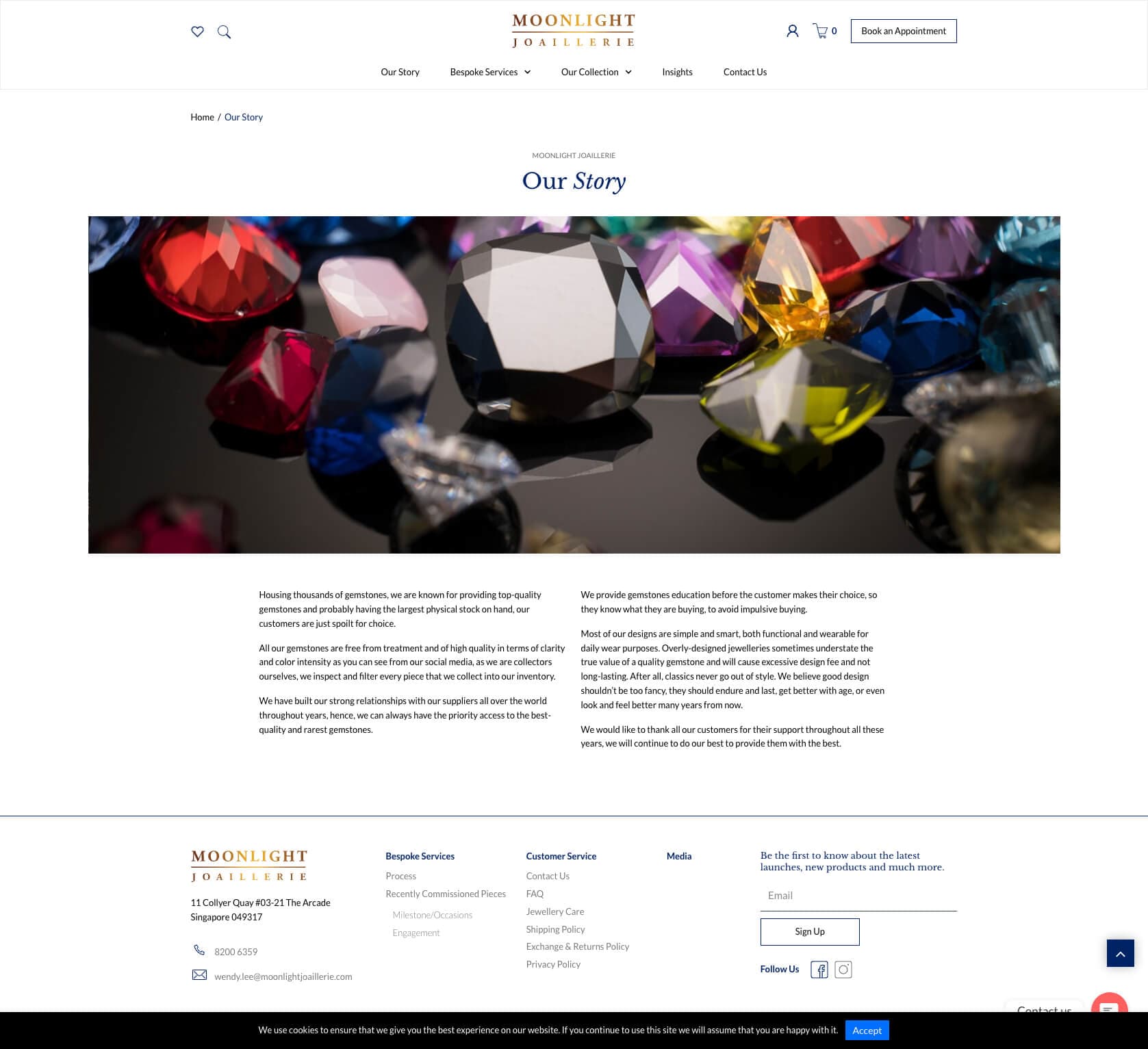 Moonlight Joaillerie - Shop Story