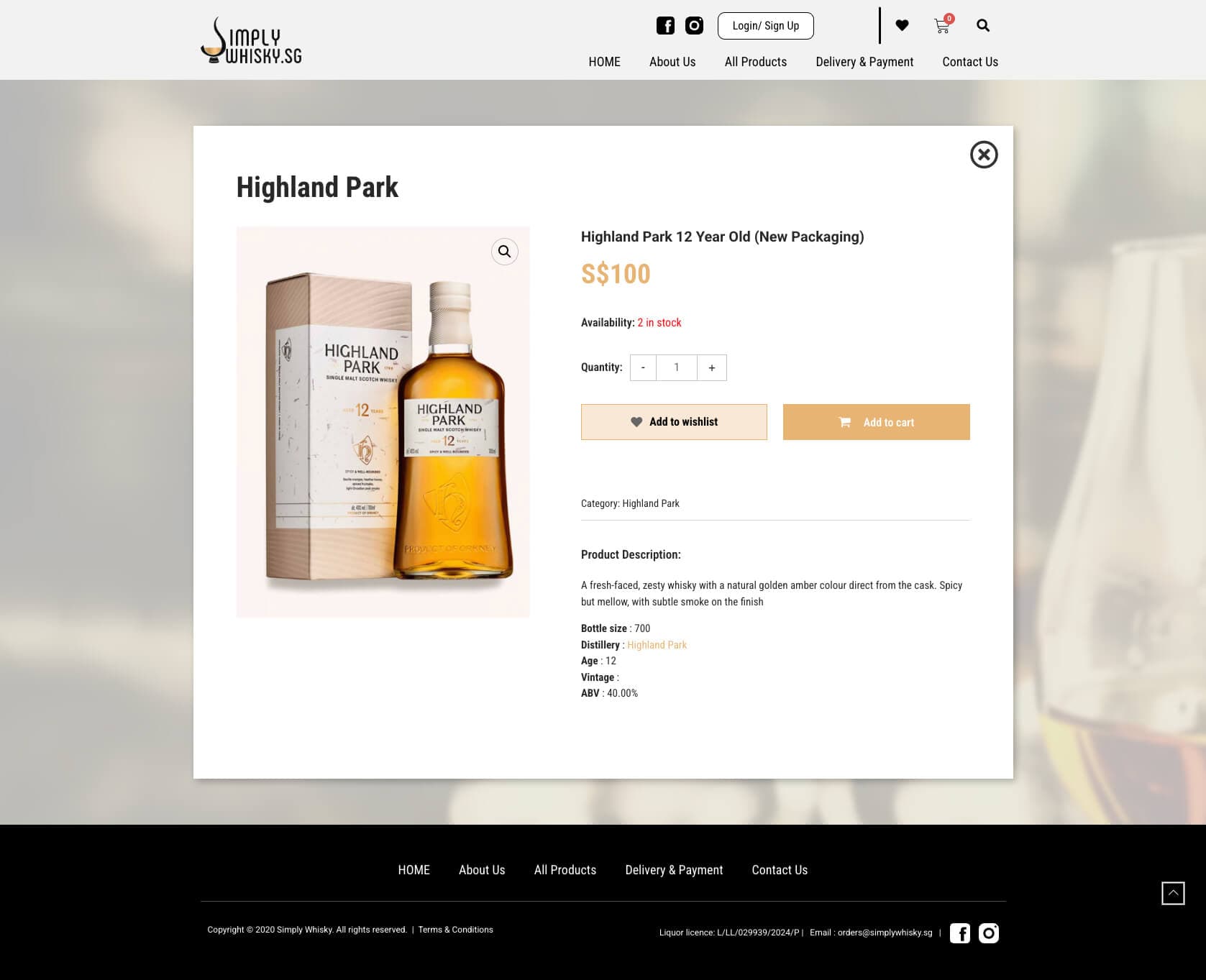 Simply Whisky - Product Details