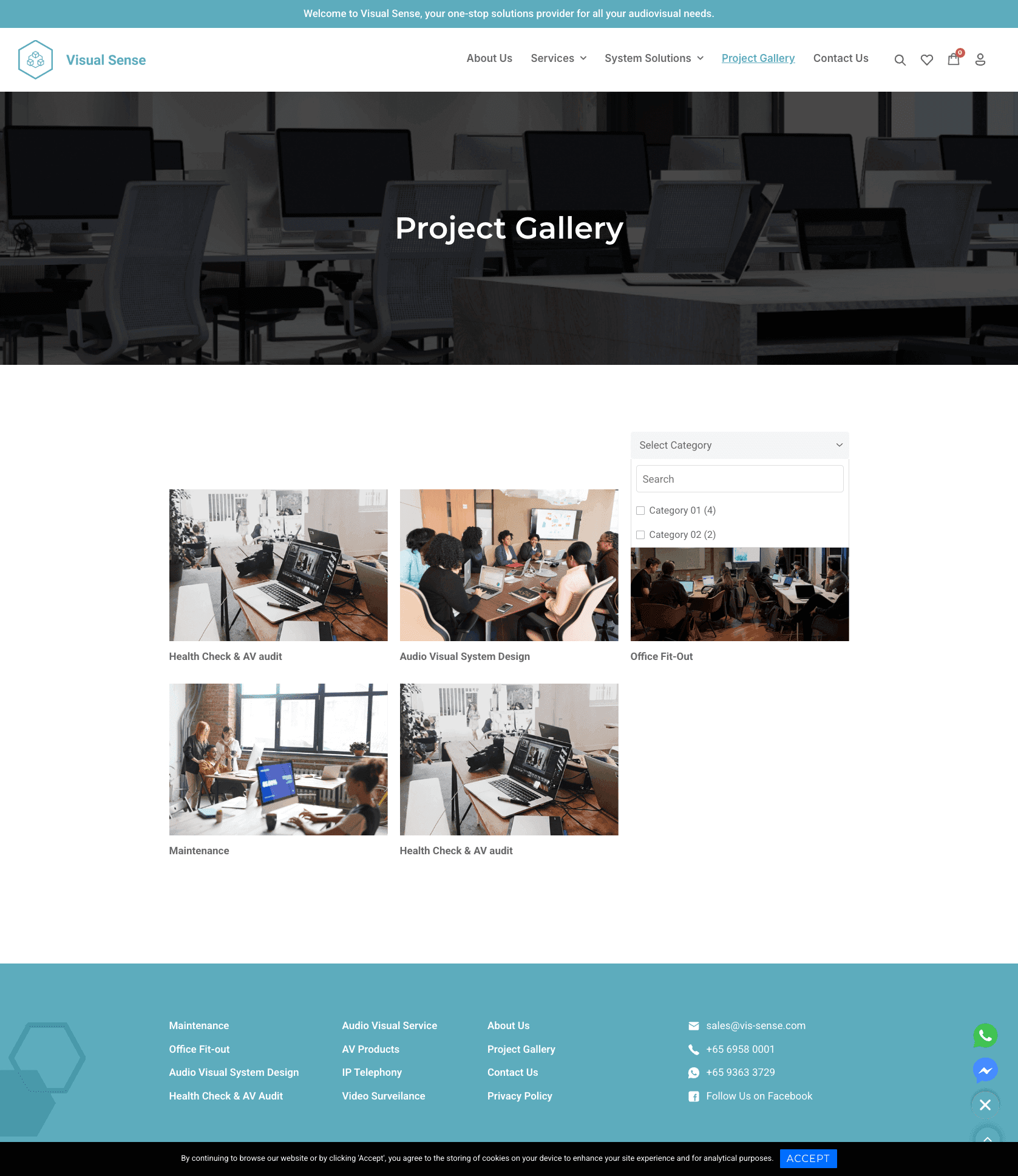 Visual Sense - Project Gallery